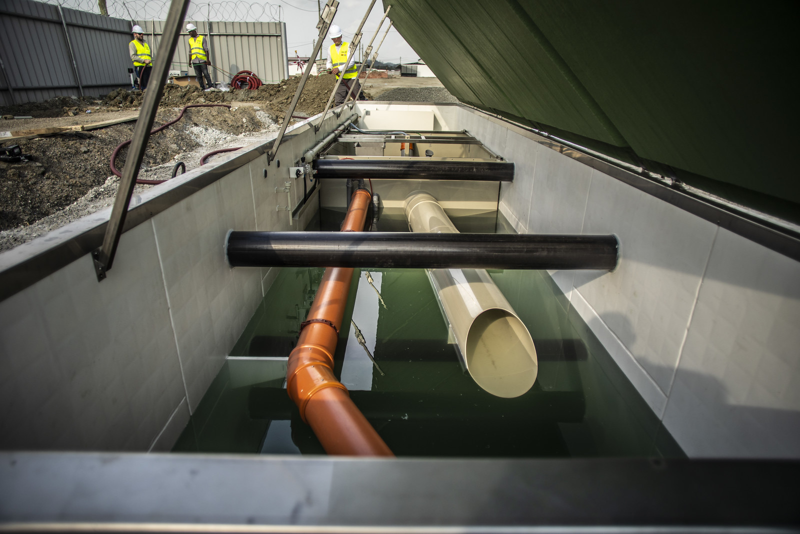 Container WWTP 125 PE Ghana