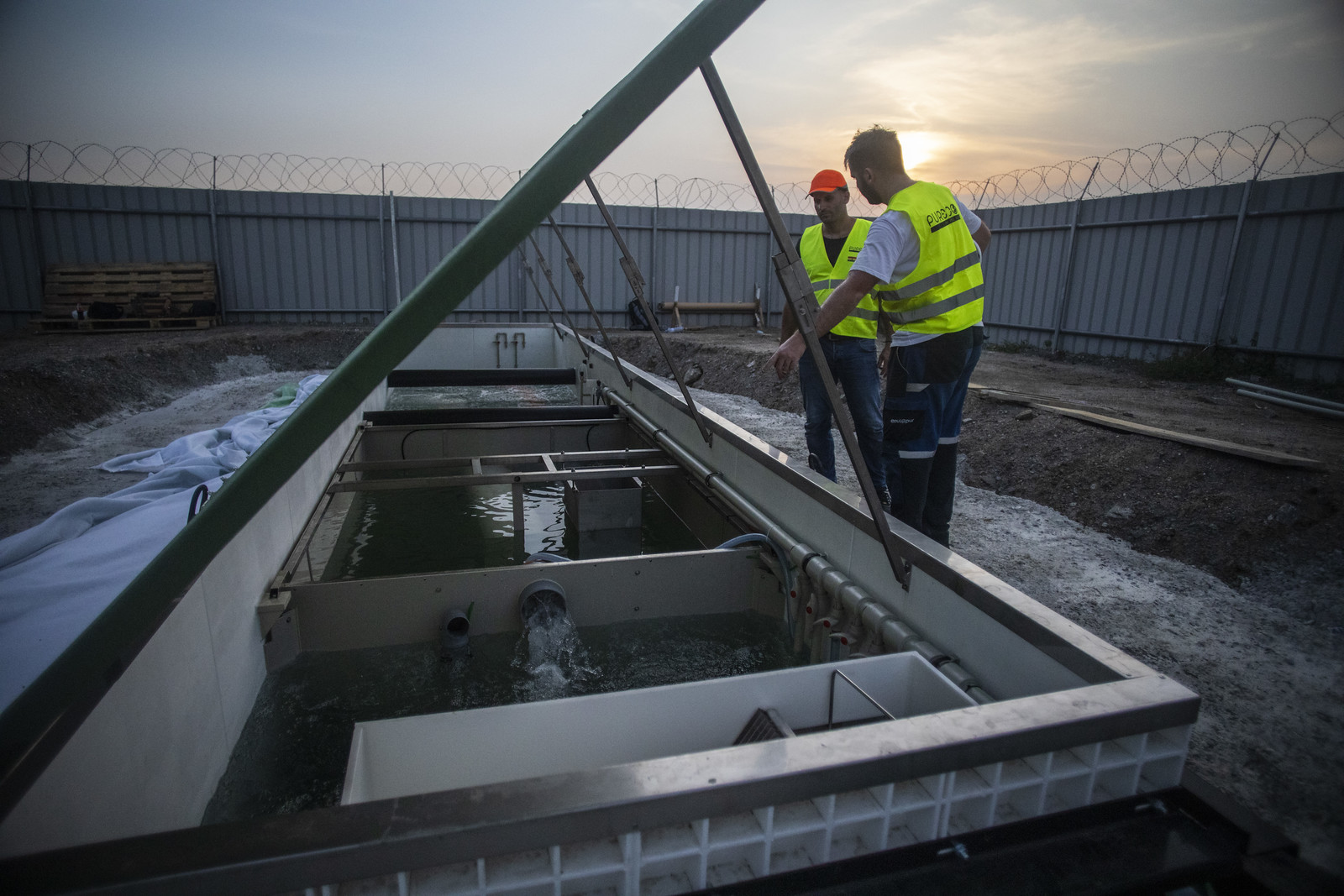 Container WWTP 125 PE Ghana