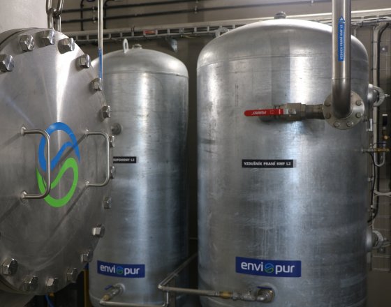 Membránová úpravna vody Amaya.