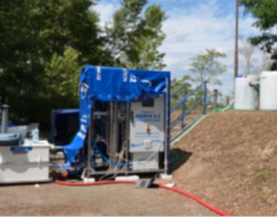 Čunovo (SK) 2017 – Danube water treatment for participants in the Junior World Canoeing Championships