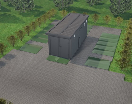Po zahrnutí a terénních úpravách