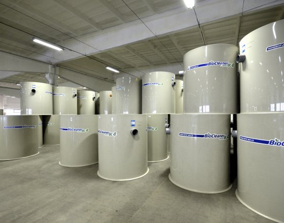 Výroba čistíren odpadních vod