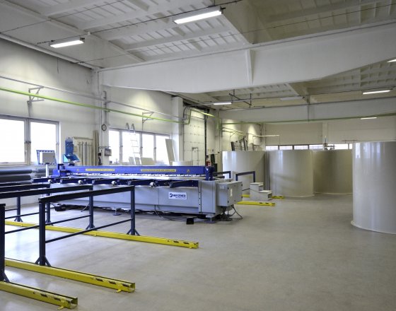 Výroba čistíren odpadních vod