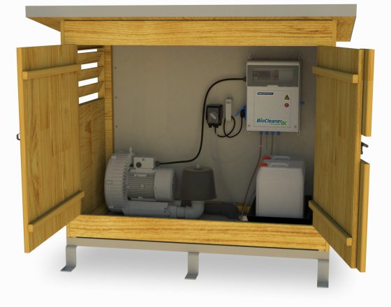 Technical house WWTP