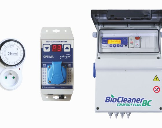 Spínací hodiny a řídící jednotka. Optima / Comfort Plus