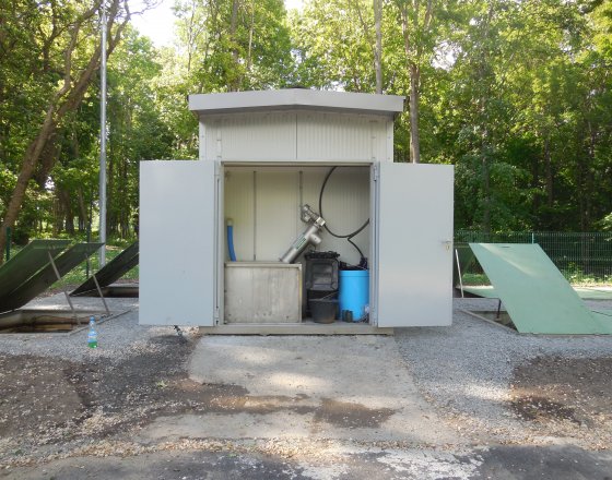 Strojovna - mechanické předčištění