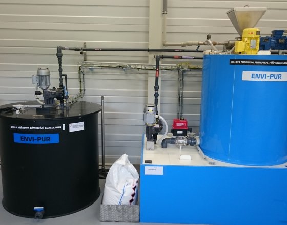 Příslušenství k flotaci DAF