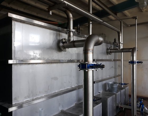 Otevřené nerezové filtry